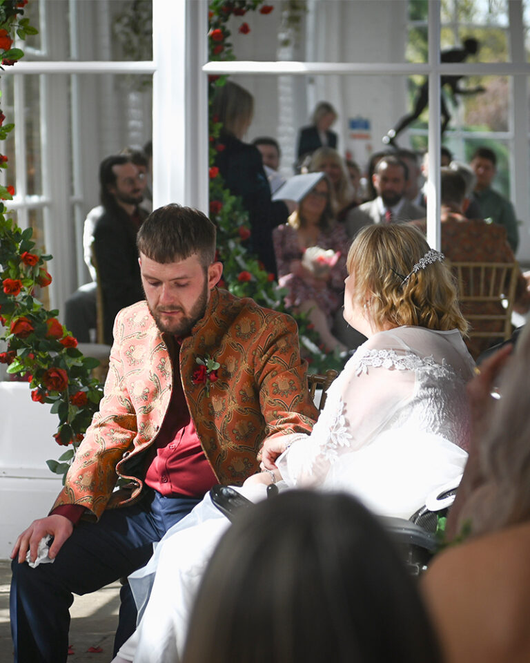 Inclusive Wedding Ceremony Holland Park with Celebrant Becky Pom