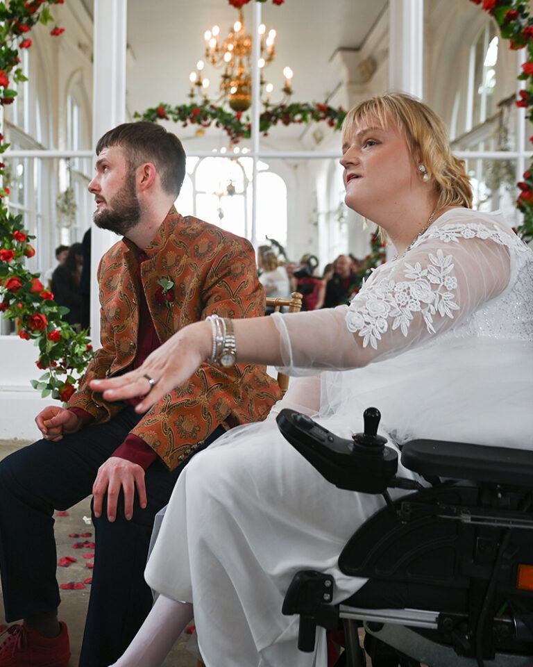 Inclusive Wedding Ceremony Holland Park with Celebrant Becky Pom